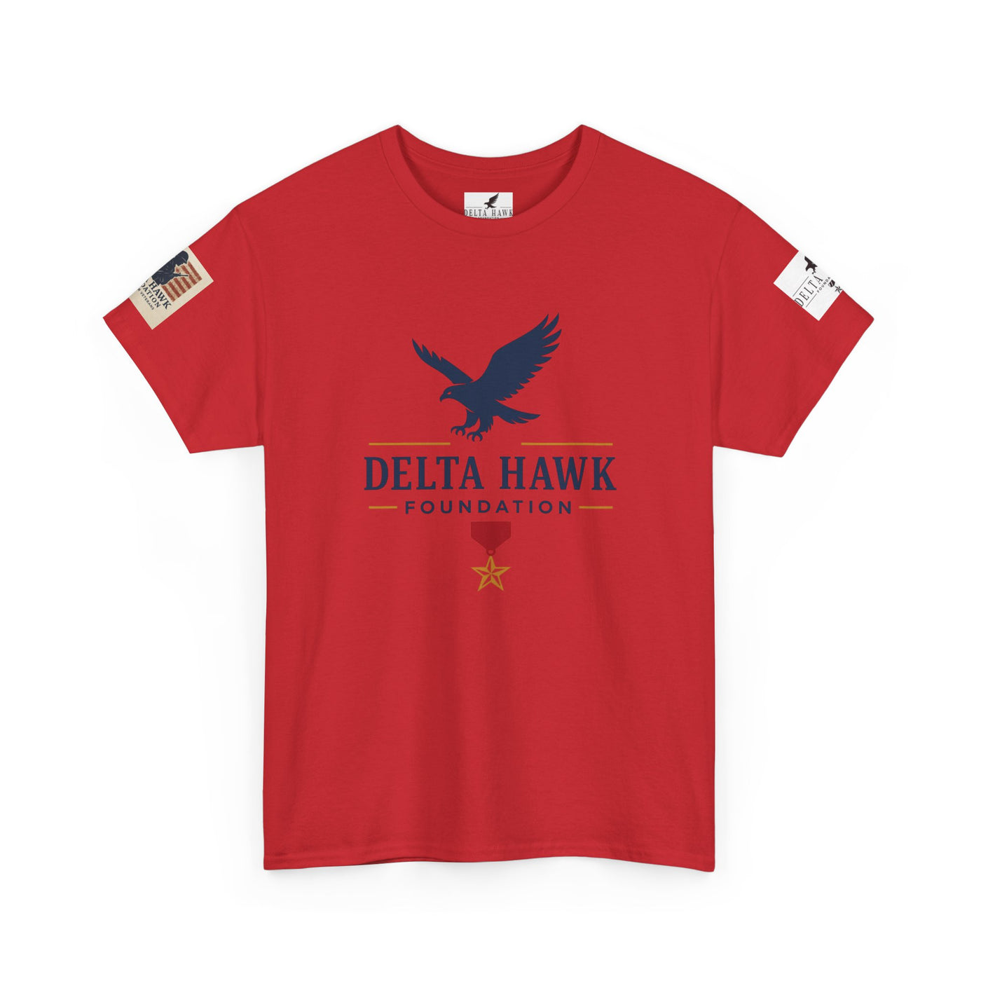 Patriotic Warrior Tee - Delta Hawk Foundation