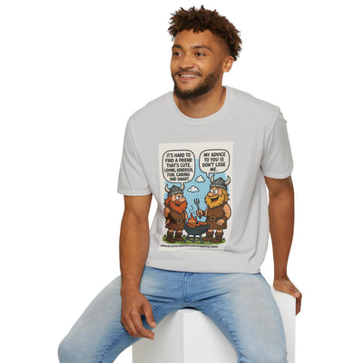 Funny Viking Quote Unisex T-Shirt, Humor Tee, Casual Wear, Gift for Friends, Unique Design, Versatile Style