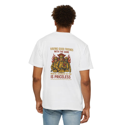Firefighter Brotherhood T-Shirt | Gift for Firemen, Barbecue Apparel, Mental Health Awareness, Casual Wear, Unique Firefighter Gift