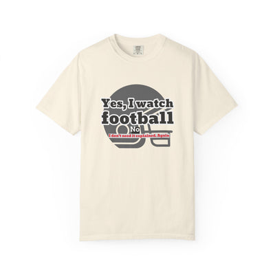 Football Fan T-Shirt, Unisex Casual Tee, Game Day Shirt, Sports Humor Top, Gift for Him or Her