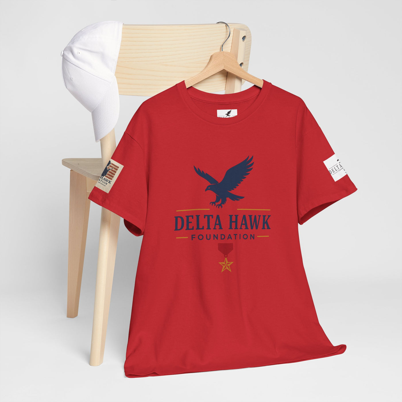Patriotic Warrior Tee - Delta Hawk Foundation