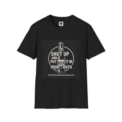 Funny Beer Quote Unisex T-Shirt, Humor Tee for Party, Birthday Gift, Barbecue, Casualwear, Beer Lover Apparel