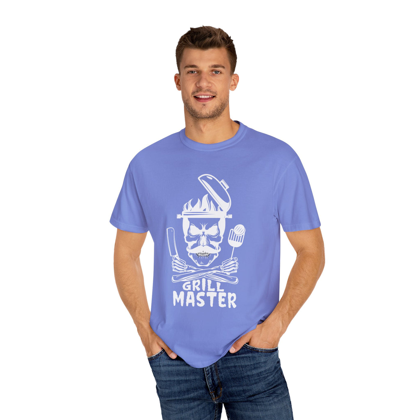 Grill Master T-Shirt, Unisex BBQ Shirt, Dad Gift, Cookout Apparel, Summer Party Top, Outdoor Cooking Tee