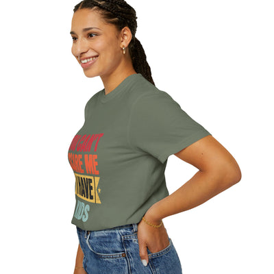 Funny Parent T-Shirt, You Can't Scare Me I Have Kids, Gift for Moms, Dads, Family Reunion, Humor Tee, Birthday Present