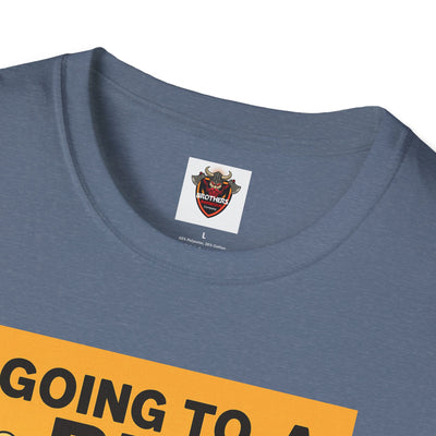 BBQ Rover Unisex Softstyle T-Shirt | Fun BBQ Shirt, Space Enthusiast Gift, Summer Picnic Wear, Mars Rover Shirt, Unique Graphic Tee