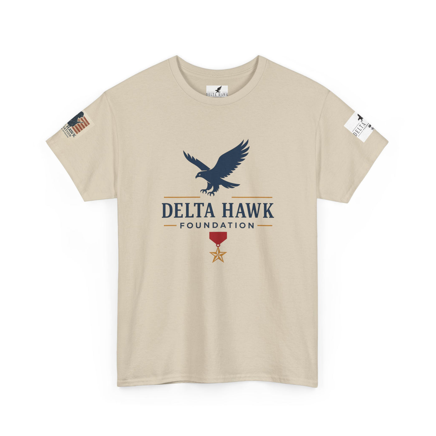 Patriotic Warrior Tee - Delta Hawk Foundation