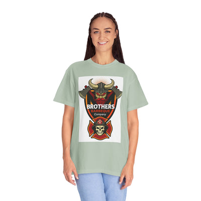 Firefighter Brotherhood T-Shirt | Gift for Firemen, Barbecue Apparel, Mental Health Awareness, Casual Wear, Unique Firefighter Gift