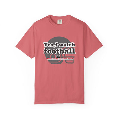Football Fan T-Shirt, Unisex Casual Tee, Game Day Shirt, Sports Humor Top, Gift for Him or Her