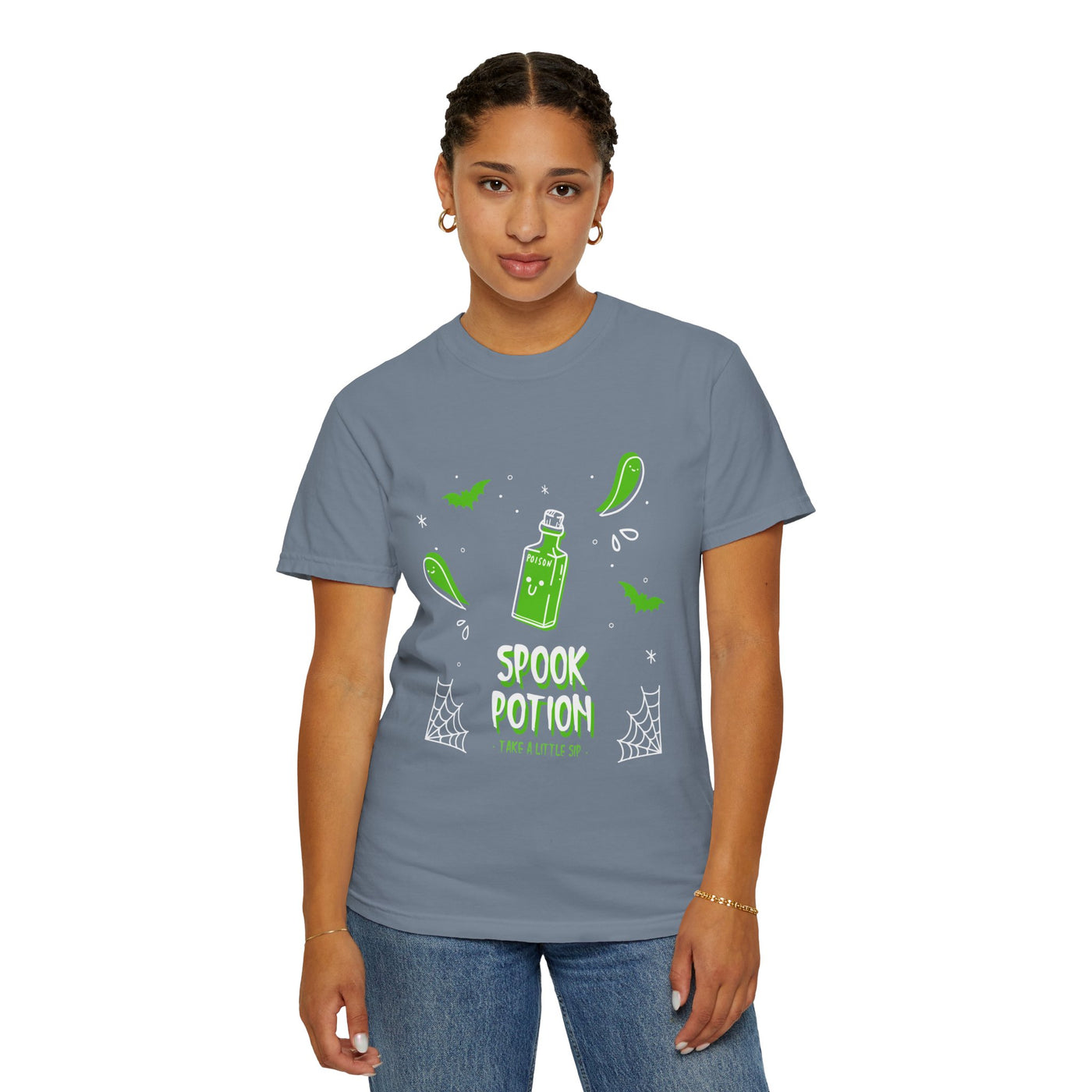 Spooky Potion Unisex T-Shirt - Halloween Tee, Funny Gift, Cute Fall Fashion, Ghosts, Trick-or-Treat, Casual Outfit
