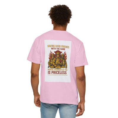 Firefighter Brotherhood T-Shirt | Gift for Firemen, Barbecue Apparel, Mental Health Awareness, Casual Wear, Unique Firefighter Gift