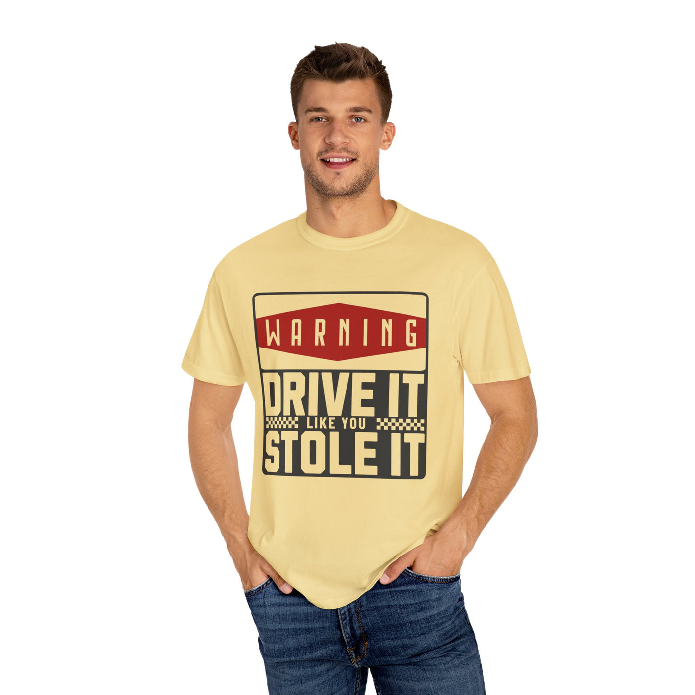 Funny Car Enthusiast T-shirt, Drive It Like You Stole It Tee, Automotive Humor Shirt, Gift for Gearheads, Casual Unisex Top