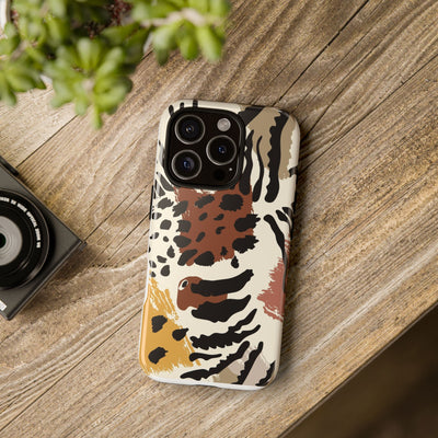 Tough Cases Phone Case with Bold Animal Print, Stylish Phone Cover, Protective Phone Shell, Trendy Gift for Her, iPhone Case, Artful [...]
