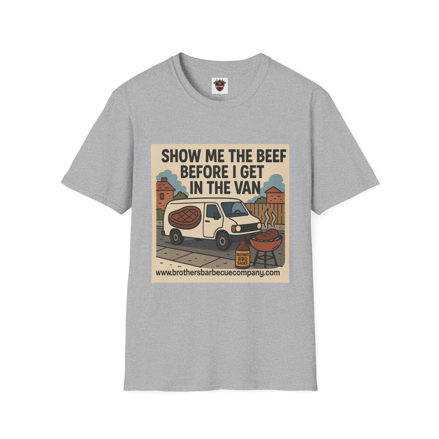 Funny BBQ Unisex T-Shirt - Show Me the Beef, Grilling Gift, Summer BBQ, Foodie Humor, Casual Wear