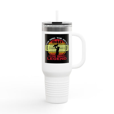 Legendary Dad Insulated Travel Mug, 40oz - Perfect Gift for Father's Day, Outdoor Adventures, Coffee Lovers, Men's Travel Mug, Custom [...]