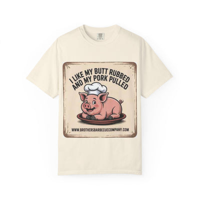 Funny BBQ T-Shirt, I Like My Butt Rubbed and My Pork Pulled Tee, Gift for Grill Masters, Cooking Enthusiasts, Summer Gatherings, [...]
