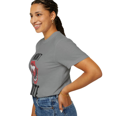 Fun Unisex 'I Won't Bite' T-Shirt for Halloween, Casual Wear, Graphic Tee, Gift for Friends, Statement Shirt