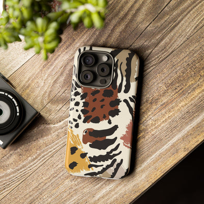 Tough Cases Phone Case with Bold Animal Print, Stylish Phone Cover, Protective Phone Shell, Trendy Gift for Her, iPhone Case, Artful [...]