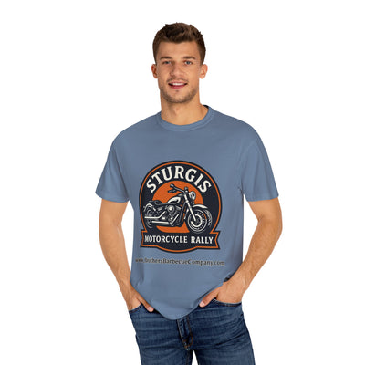 Sturgis Motorcycle Rally T-Shirt | Unisex Garment-Dyed Tee for Bikers, Casual Wear, Road Trip Adventures, Gift for Riders, Summer Outfit