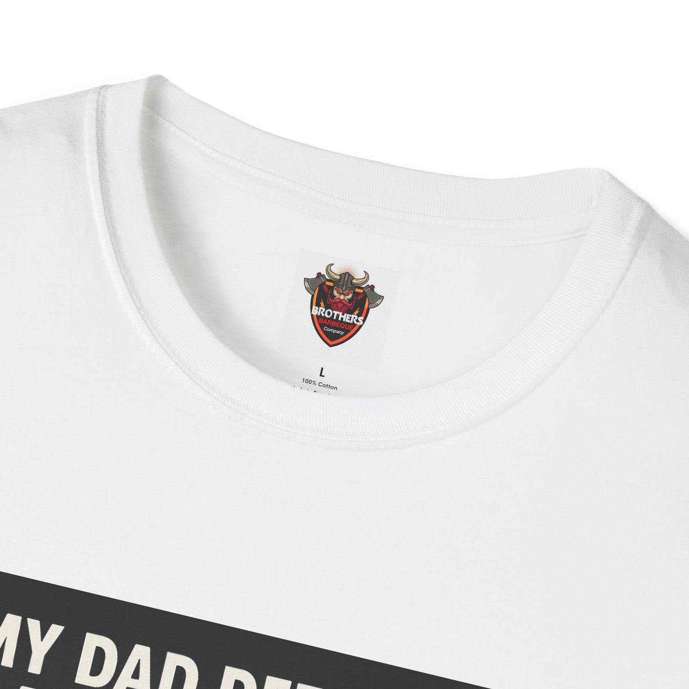 Humorous Dad T-Shirt, Funny Gift for Father's Day, Unisex Softstyle Tee for Dad, Geeky Graphic Tee, Casual Everyday Wear