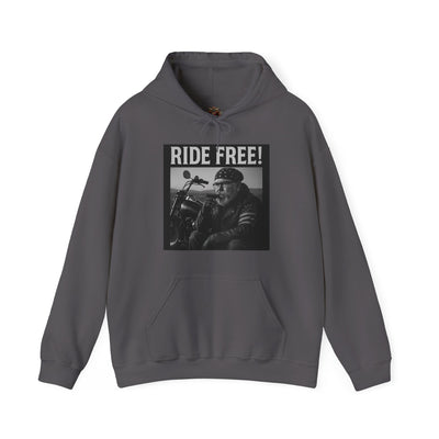 Ride Free! Unisex Heavy Blend Hooded Sweatshirt - Biker Style Hoodie, Motorcycle Apparel, Gift for Motorcycle Enthusiasts, Perfect for [...]