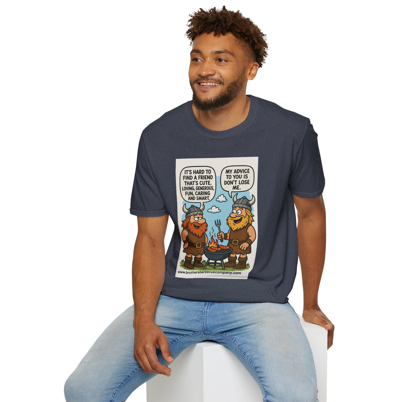 Funny Viking Quote Unisex T-Shirt, Humor Tee, Casual Wear, Gift for Friends, Unique Design, Versatile Style