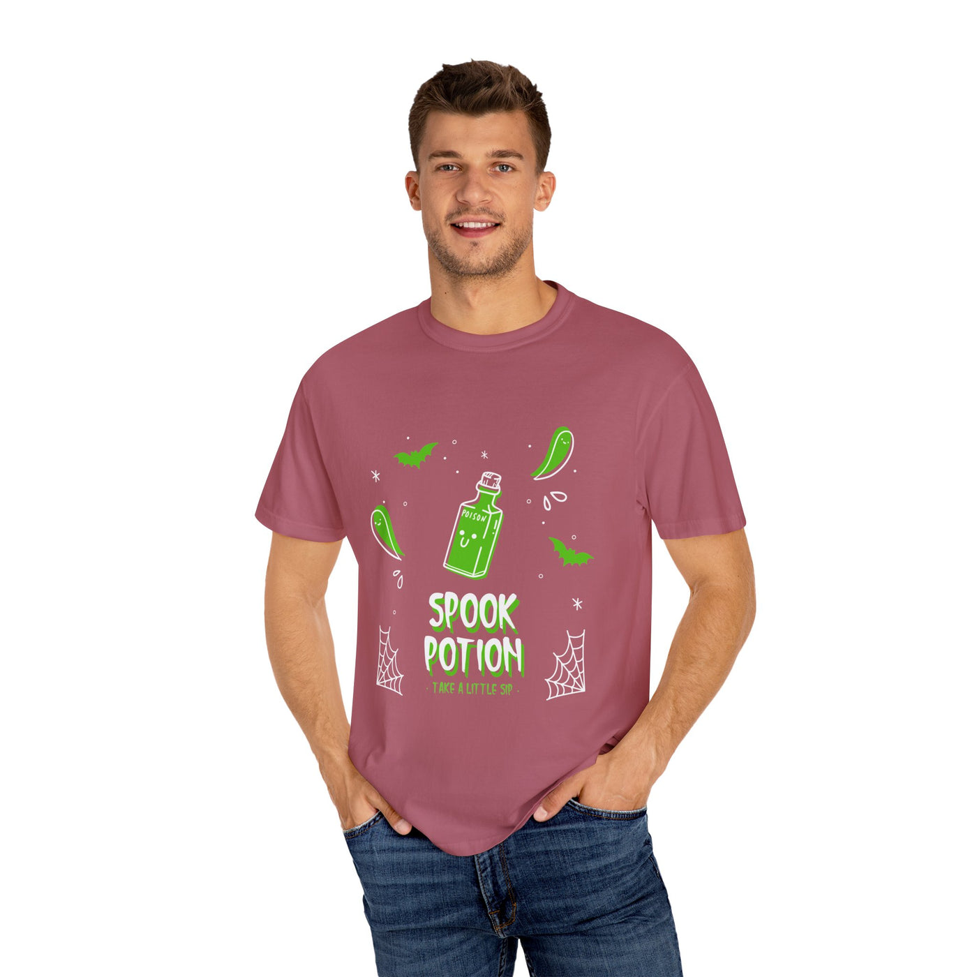 Spooky Potion Unisex T-Shirt - Halloween Tee, Funny Gift, Cute Fall Fashion, Ghosts, Trick-or-Treat, Casual Outfit