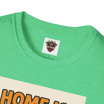 Home is Where the Dog Is T-Shirt, Unisex Dog Lover Tee, Funny Pet Shirt, Gift for Dog Owners, Animal Lover Apparel