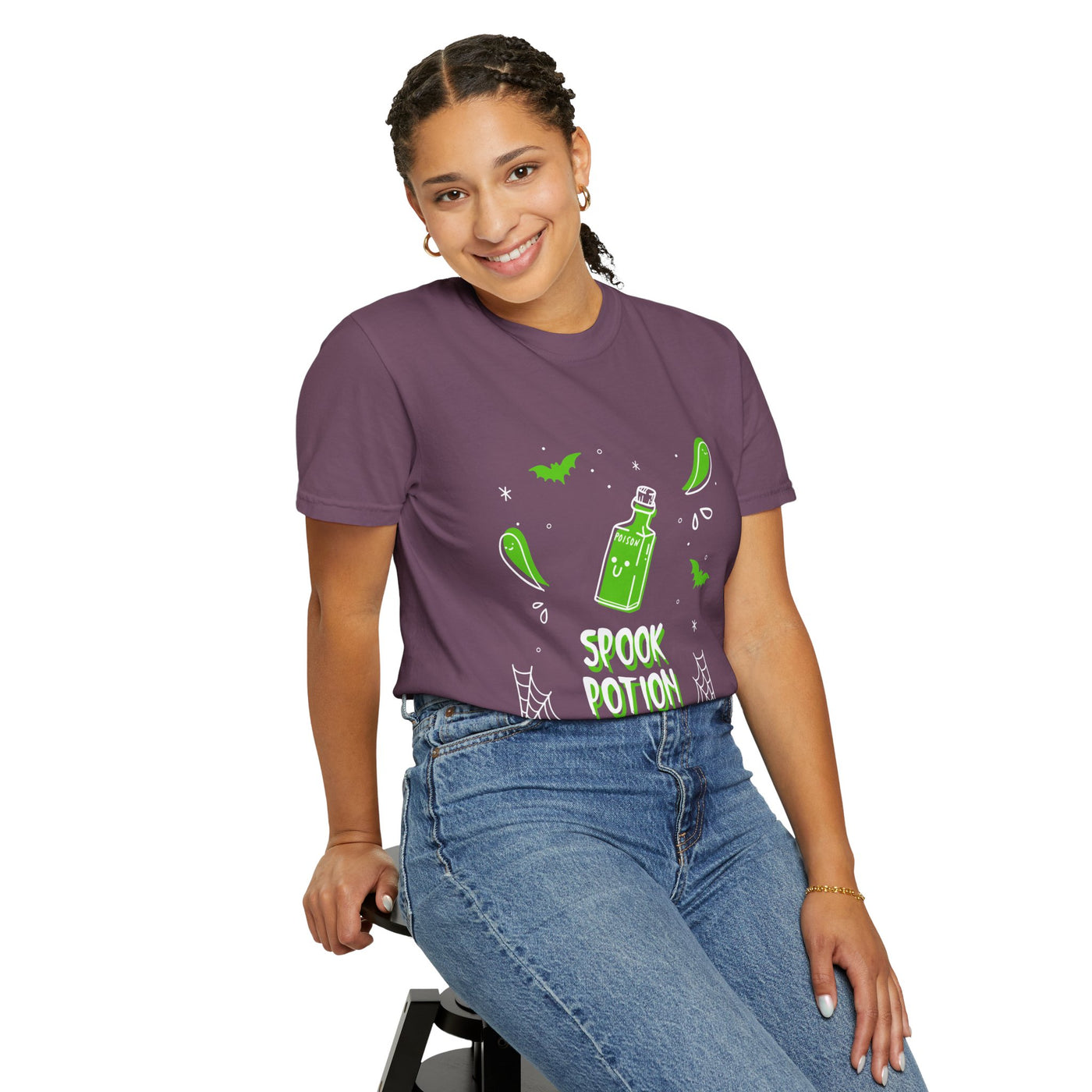 Spooky Potion Unisex T-Shirt - Halloween Tee, Funny Gift, Cute Fall Fashion, Ghosts, Trick-or-Treat, Casual Outfit
