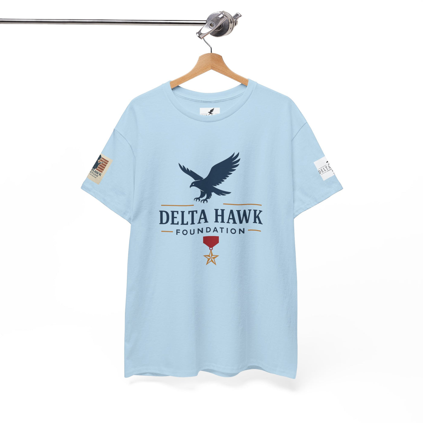 Patriotic Warrior Tee - Delta Hawk Foundation