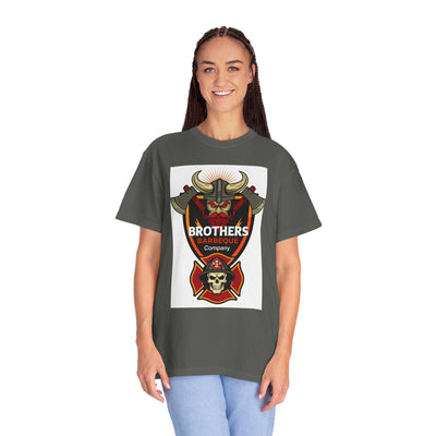 Firefighter Brotherhood T-Shirt | Gift for Firemen, Barbecue Apparel, Mental Health Awareness, Casual Wear, Unique Firefighter Gift