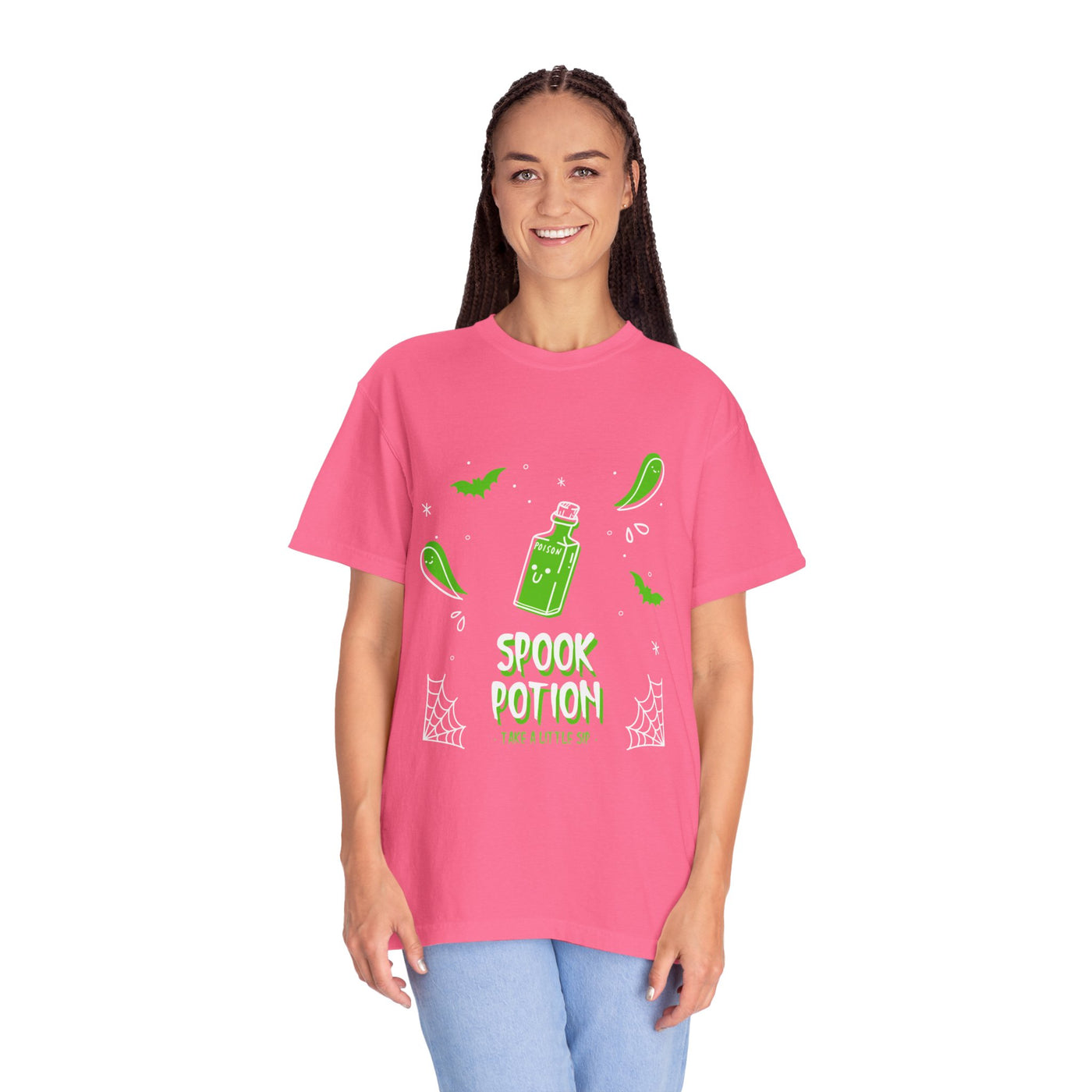 Spooky Potion Unisex T-Shirt - Halloween Tee, Funny Gift, Cute Fall Fashion, Ghosts, Trick-or-Treat, Casual Outfit