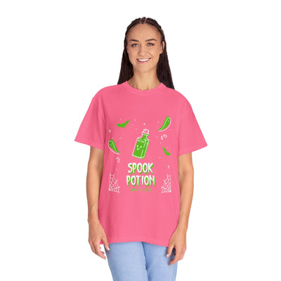 Spooky Potion Unisex T-Shirt - Halloween Tee, Funny Gift, Cute Fall Fashion, Ghosts, Trick-or-Treat, Casual Outfit
