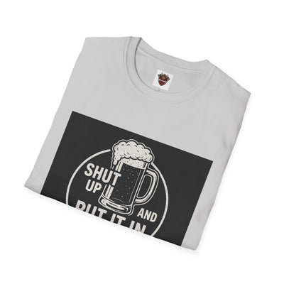 Funny Beer Lovers Unisex T-Shirt, Craft Beer Tee, Gift for Dad, Birthday Present, Casual Wear