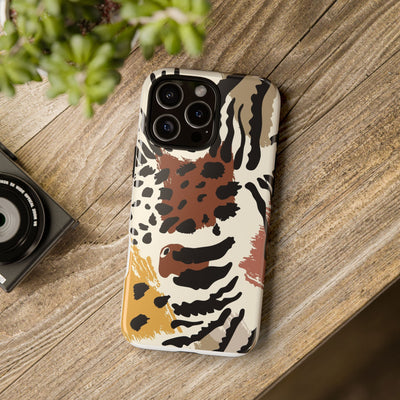 Tough Cases Phone Case with Bold Animal Print, Stylish Phone Cover, Protective Phone Shell, Trendy Gift for Her, iPhone Case, Artful [...]