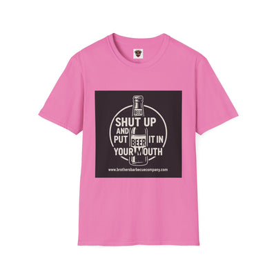 Funny Beer Quote Unisex T-Shirt, Humor Tee for Party, Birthday Gift, Barbecue, Casualwear, Beer Lover Apparel