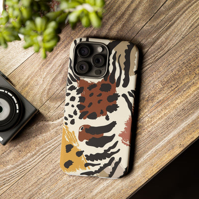Tough Cases Phone Case with Bold Animal Print, Stylish Phone Cover, Protective Phone Shell, Trendy Gift for Her, iPhone Case, Artful [...]