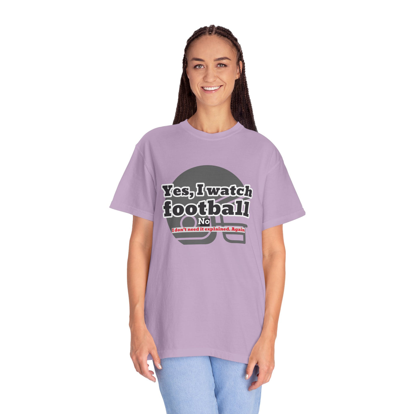 Football Fan T-Shirt, Unisex Casual Tee, Game Day Shirt, Sports Humor Top, Gift for Him or Her