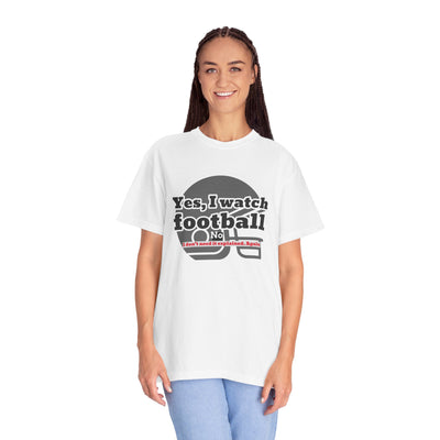 Football Fan T-Shirt, Unisex Casual Tee, Game Day Shirt, Sports Humor Top, Gift for Him or Her