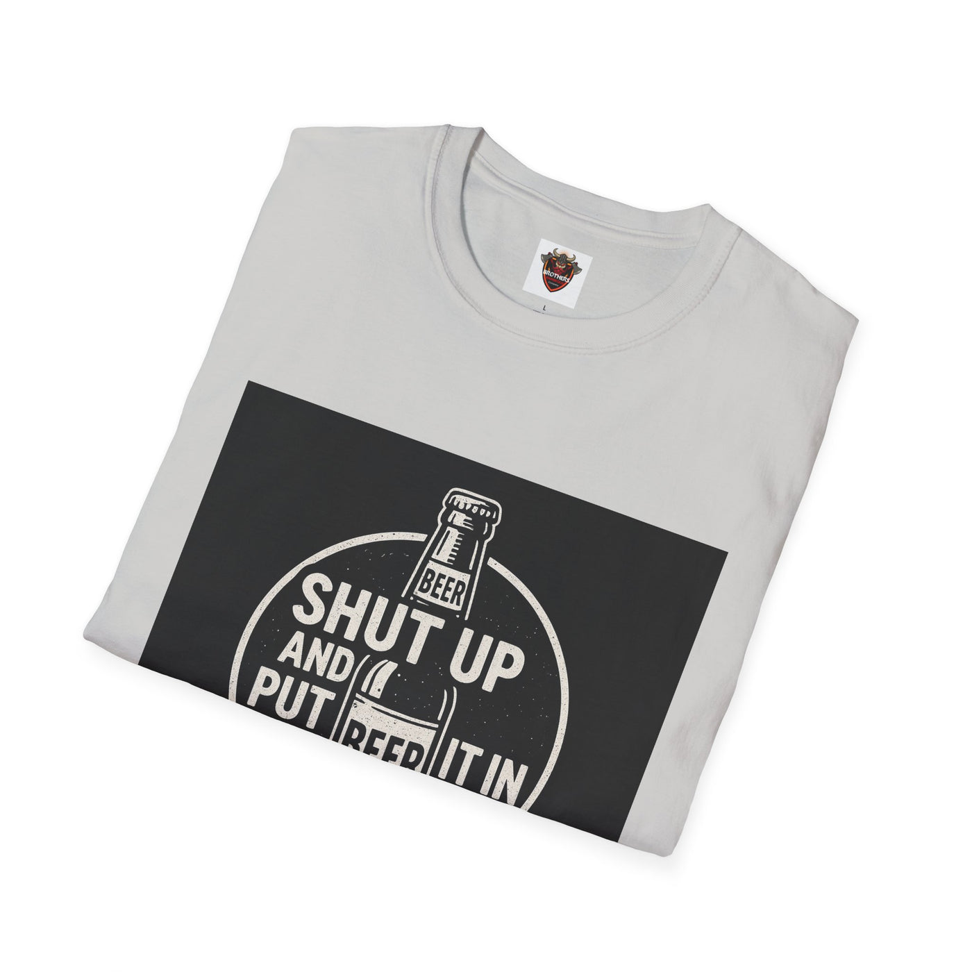 Funny Beer Quote Unisex T-Shirt, Humor Tee for Party, Birthday Gift, Barbecue, Casualwear, Beer Lover Apparel