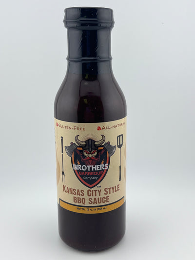 Brothers Barbeque Company's Kansas City Style BBQ Sauce 12 oz