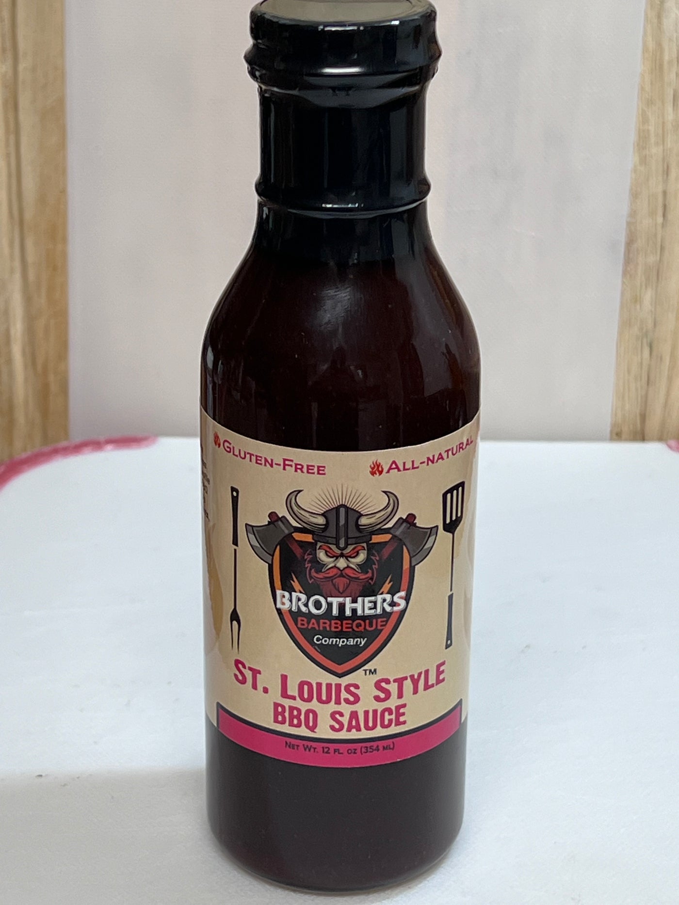 Brothers Barbeque Company's St. Louis style barbecue sauce 12 oz