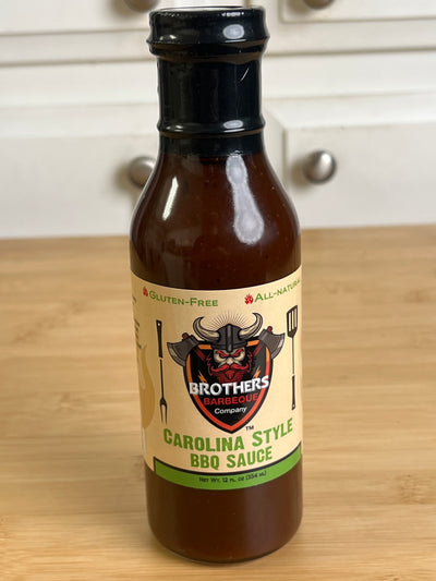 Brothers Barbeque Company's Carolina style barbecue sauce 12 oz